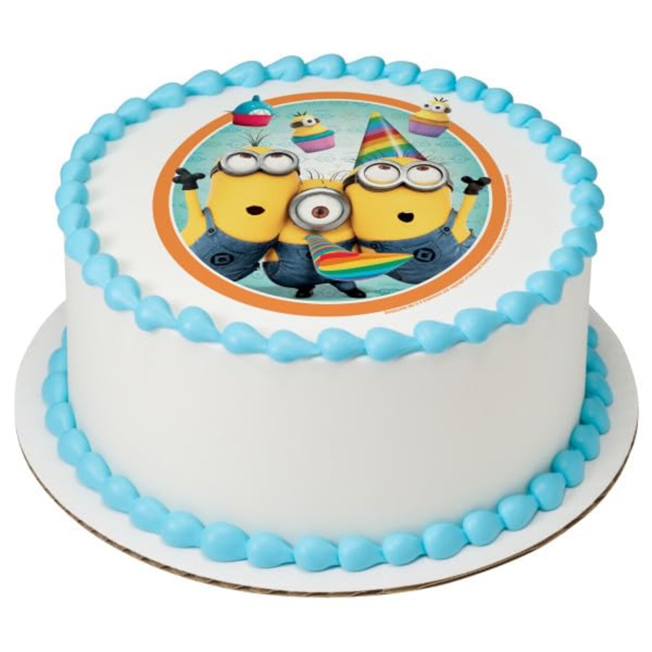 Despicable Me PhotoCake® Edible Cake Topper Icing Image for 8 inch round cake or larger